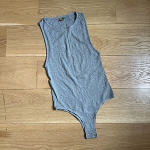 One piece sleeveless bodysuit